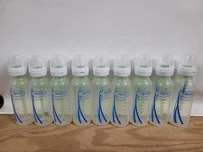 Dr Brown's Natural Flow 8 oz Options Baby Bottle 9 Bottles