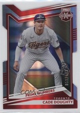 2022 Panini Elite Extra Edition Prime Numbers C Die-Cut 51/191 Cade Doughty 00gy