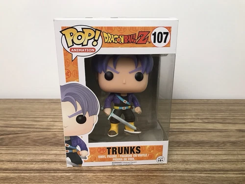 Funko Pop! Vinyl: Dragon Ball - Trunks #107 W/Pop Protector!