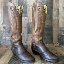 Drews Tall Buckaroo Western Cowboy Boots Mens 10.5 D