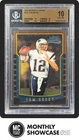 TOM BRADY BGS 10 PRISTINE 2000 BOWMAN CHROME #236 ROOKIE CARD RC PATRIOTS RARE