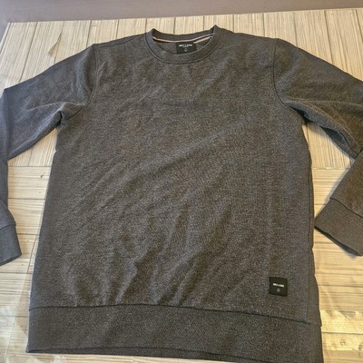 Only & Sons Crewneck Sweatshirt Mens Small Gray Long Sleeve