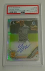 2019 Bowman Chrome 1st Bowman Logan Webb Auto Refractor /499 PSA 10 GEM MT