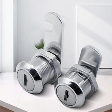 Cam Lock Cupboard Drawer Letter Box Replacement Accessory Bright Chrome