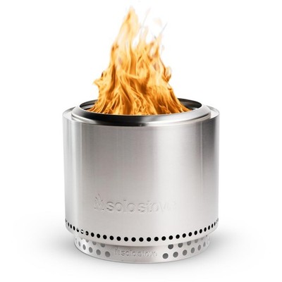 Solo Stove Bonfire with Stand | 19.5'' Smokeless BONFIRE Stand, Silver