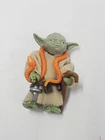 Vintage Star Wars Yoda Light Green 100% Complete Figure 1980 Kenner Orange Snake