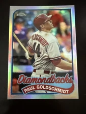 2014 Topps Chrome '89 Chrome Refractors #89TCPG Paul Goldschmidt