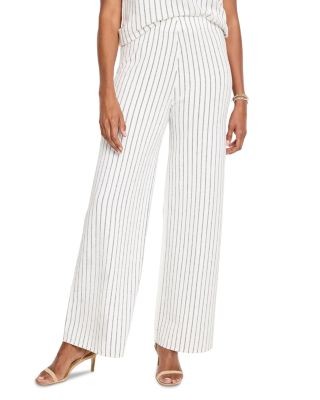 Niczoe Women 30" Destination Stripe Pants White M-1782305364-1409037-$148
