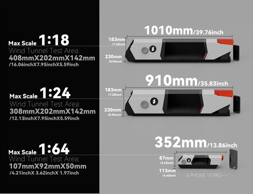 [1:18 Scale] Windsible: Desktop Wind Tunnel for Your Diecast Car Models ...