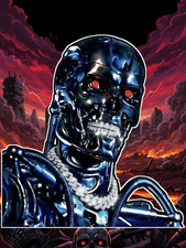 The Terminator T-800 Endoskeleton 6" High Quality Vinyl Sticker