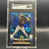 2023 Bowman Chrome Sapphire Oneil Cruz  Pittsburgh Pirates No. 78 SGC 10
