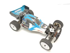 Rare Used Vintage Helion Criterion 1/10 2wd Brushed Buggy ARTR No Radio Used