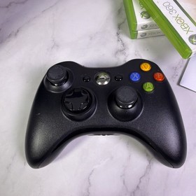 Xbox 360 S Console Model 1439 + Power, 1 Controller & 4 Games - Tested ✅