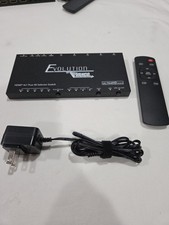 Vanco Evolution True 4k 4x1 HDMI Selector Wit...