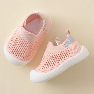 Frühling Sommer Kleinkind Schuhe Atmungsaktive Gestrickte Kinder Turnschuhe Jung