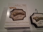 NIB HALLMARK CHEERS WHERE EVERYBODY KNOWS YOUR NAME ORNAMENT WORKS NEEDS BATTERY — photo 2