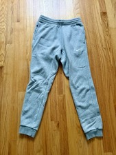 Nike Sweatpants Mens Size Small Gray Club Fleece Joggers Sportswear Excellent