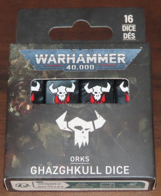 Orks  Ghazghkull Dice BNIB New Sealed WH40K 2026 Warhammer 40k Thraka Set New GW