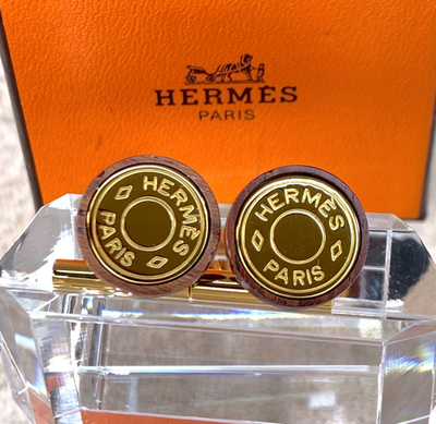 HERMESエルメス　カフリンクス　セリエ　ゴールド　片方 楽天市場】エルメス セリエ カフス カフリンクス カフス ゴールド