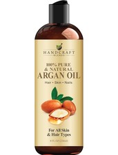 Moroccan Argan Oil - 8 Fl Oz - 100 Pure and Natural - Premium Grade Carrier Oil