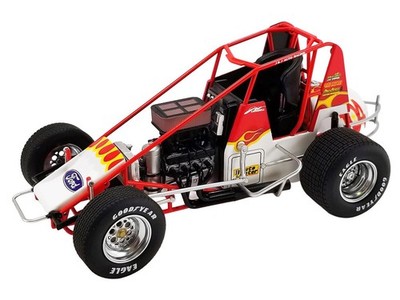 ACME 1:18 Jeff Swindell #104 Winged Sprint Car Octane Boost Diecast