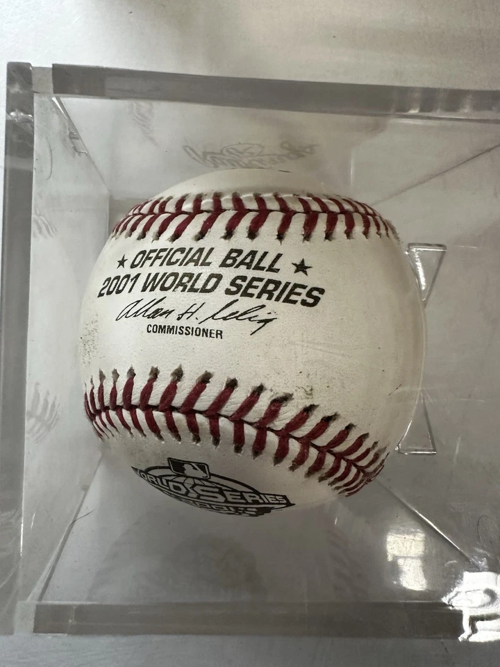 2001 Official MLB World Series Baseball - Image 3 of 4