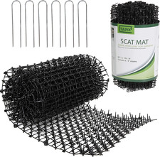 Cat Scat Mat with Spikes Digging Stopper 8 Ft. Anti-Cat Network Cat Strips, Ca