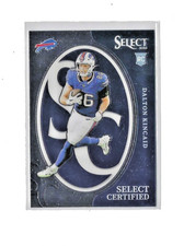 2023 PANINI SELECT FOOTBALL DALTON KINCAID ROOKIE SELECT CERTIFIED CARD/#CRO-DKI
