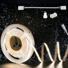PAUTIX COB LED Strip Light IP65 Waterproof Natural White 4000K UL-Listed 20ft
