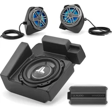 JL Audio Stealthbox® Bundle - Speaker Pods, Subwoofer & MX600/3 Amp for 2016+...