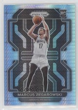 2021-22 Panini Prizm Hyper Prizm Marcus Zegarowski #300 0nr3