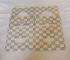 45 RPM 7" RECORD SLEEVES CO. SLEEVE 6 PACK SEE PHOTOS EMI America SLV344