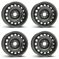 4 Alcar Stahlfelgen 6.5Jx16 Zoll ET26 4X108 FüR Citroen C4 C5 4Er Satz
