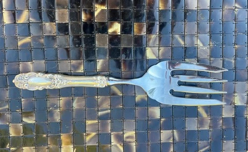 Towle Grand Duchess Sterling Silver Cold Meat Fork – Large 10.5″ – No Monogram –