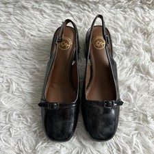 White Mountain Later Slingback Block Heel Pumps New In Box Size 7.5