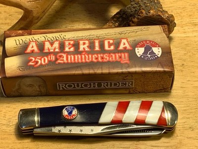 Rough Rider Trapper 250 Yr Anniversary 4 1/8