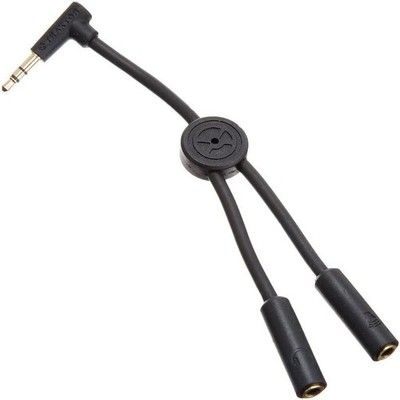 DJ Cable for iPad iPhone w/ Gold Plated Terminals for Optimum Connectivity - 8''
