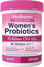 Women'S Probiotics, Organic Prebiotics, 70 Billion CFU 10 Strains, Vaginal Probi