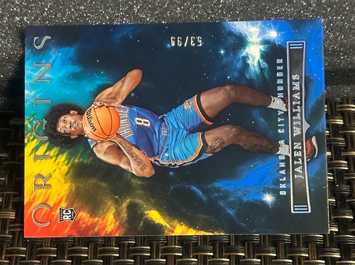 Jalen Williams 2022-23 Origins Orange /75 + Blue /99 RCs - 6 CARD MIXED LOT - Picture 7 of 21