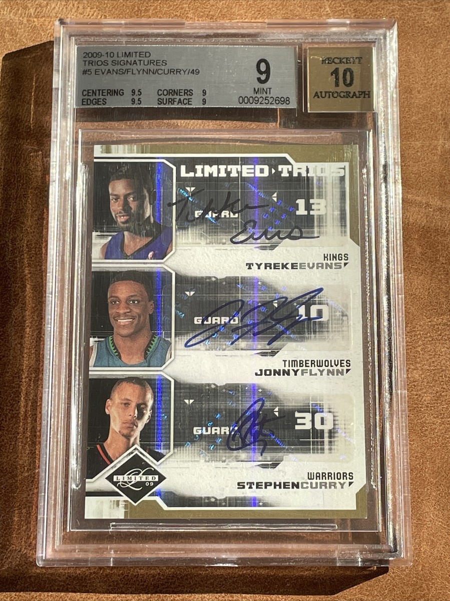 Stephen Curry 2009 Jersey auto RC /49