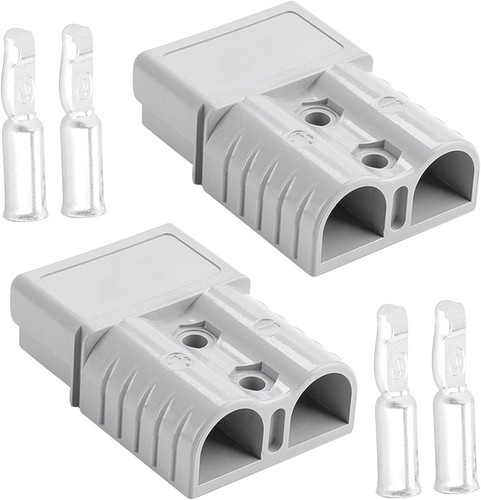 2x Batteriestecker mit Kupplung 50A-175A für Anderson Stecker Stromanschluss - Bild 1 von 14