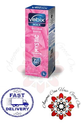 Vebix Mystic 7 Tage Frauen Deocreme zur Befreiung von Schweißursachen 25ml