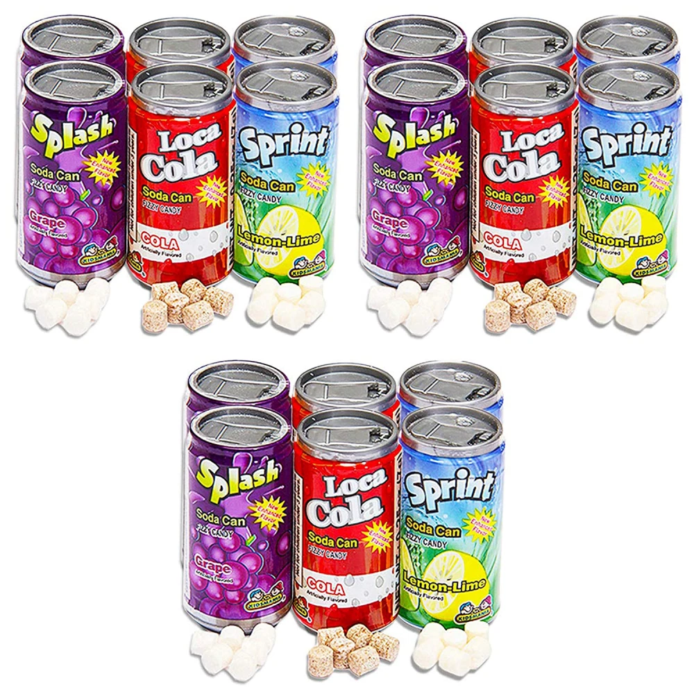 Soda clearance can candy