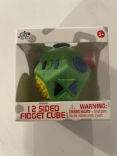 NIB  Giggle Zone 12-Side Fidget Cube Novelty Toy Functional Ages 3+ New 