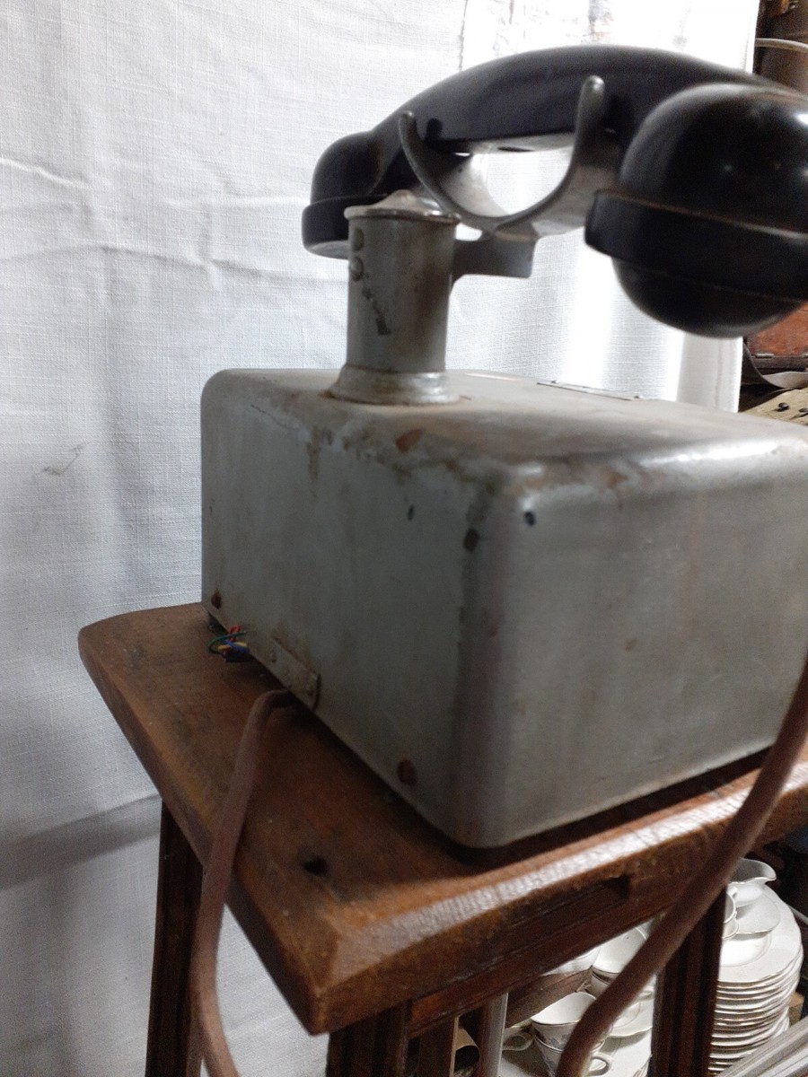 Ancien Téléphone De Bureau PTT - Modèle POSTE DE52 - Téléphone Vintage Occasion