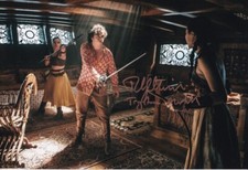 TOBY SEBASTIAN signed Autogramm 20x30cm GAME OF THRONES in Person autograph COA