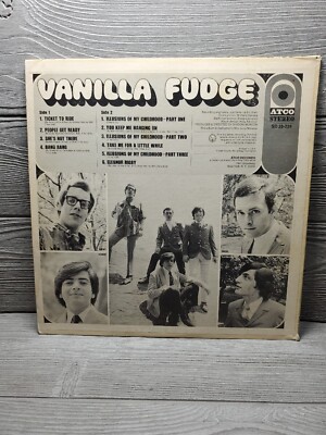 Vanilla Fudge - Vanilla Fudge 1967 Vinyl LP | eBay