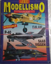AEREI MODELLISMO (MENSILE MODELL.AERON.) n.10 Ott1995 - F86 AMI / Curtiss P40