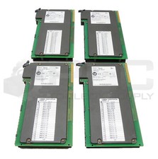 LOT OF 4 ALLEN BRADLEY 1771-IAD SER D 120V AC/DC INPUT MODULE 1771-IAD/D