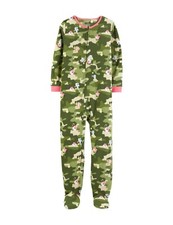 New Carter's Floral Camouflage Sleep  Play - Girls 7 8 10 12